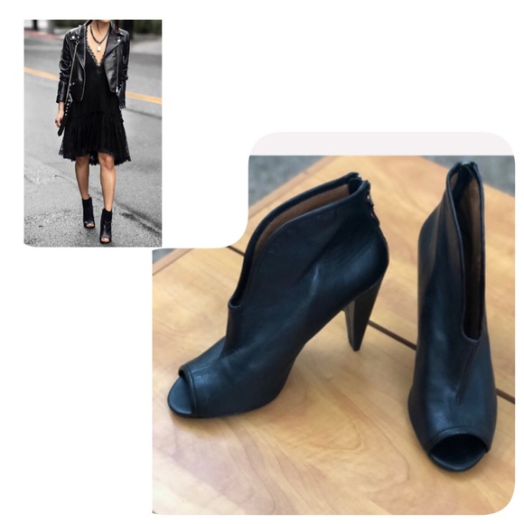 MRKT Shoes - MRKT Sophie Open Toe Booties